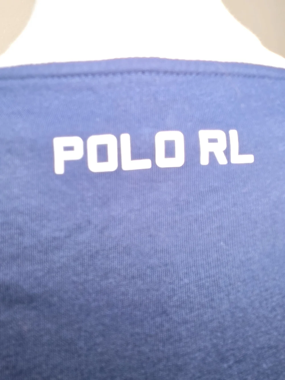 Polo by Ralph Lauren Navy Short-Sleeve Tee with Union Graphic and White Trim